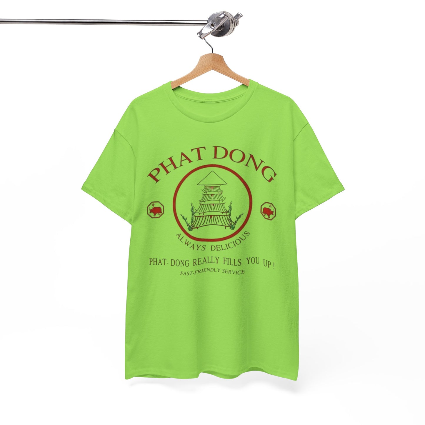 Phat Dong Funny Chinese Food Graphic T-Shirt Gift NEW Jokes  Heavy Cotton Tee