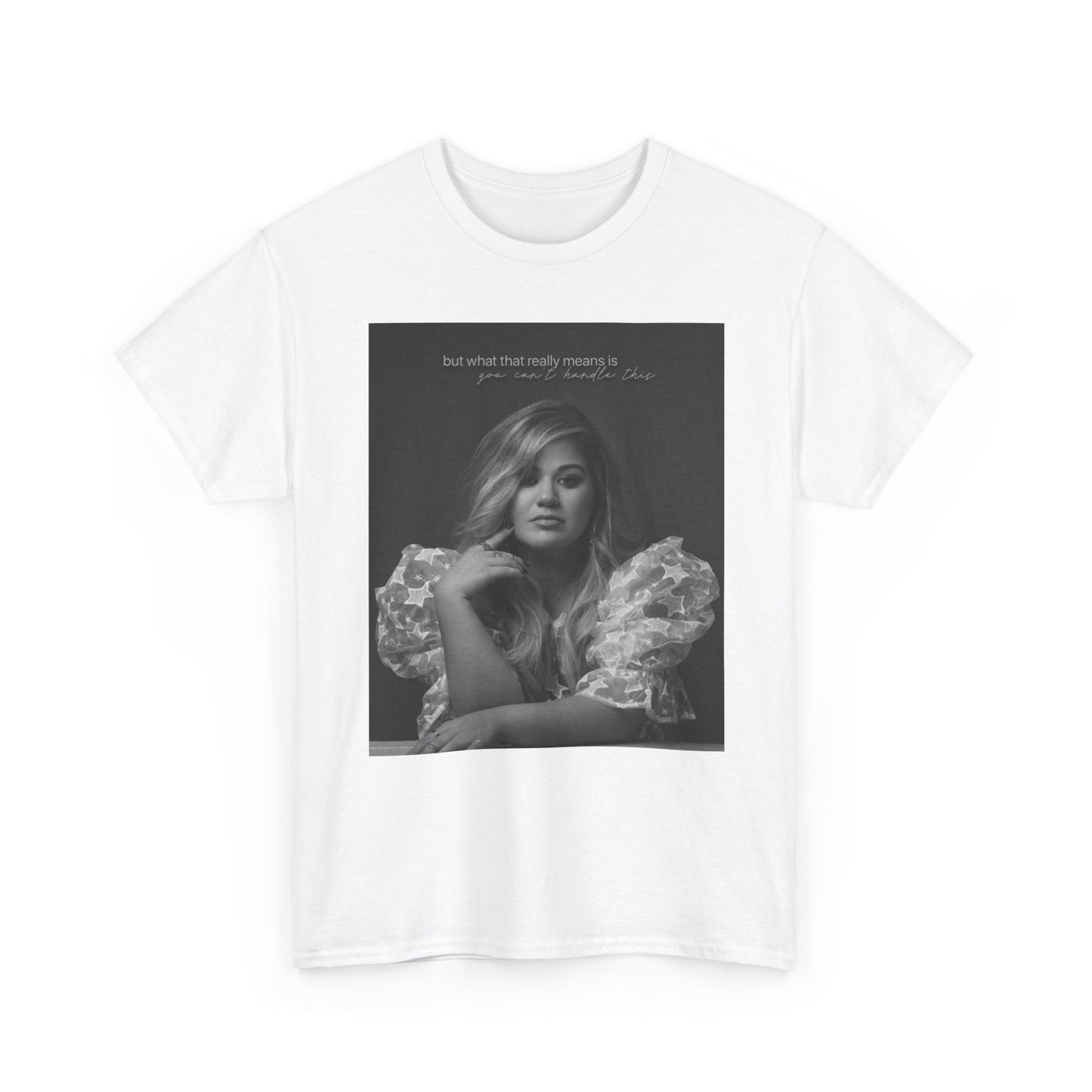 Kelly Clarkson T shirt Retro Poster Pop Music Unisex Heavy Cotton Tee