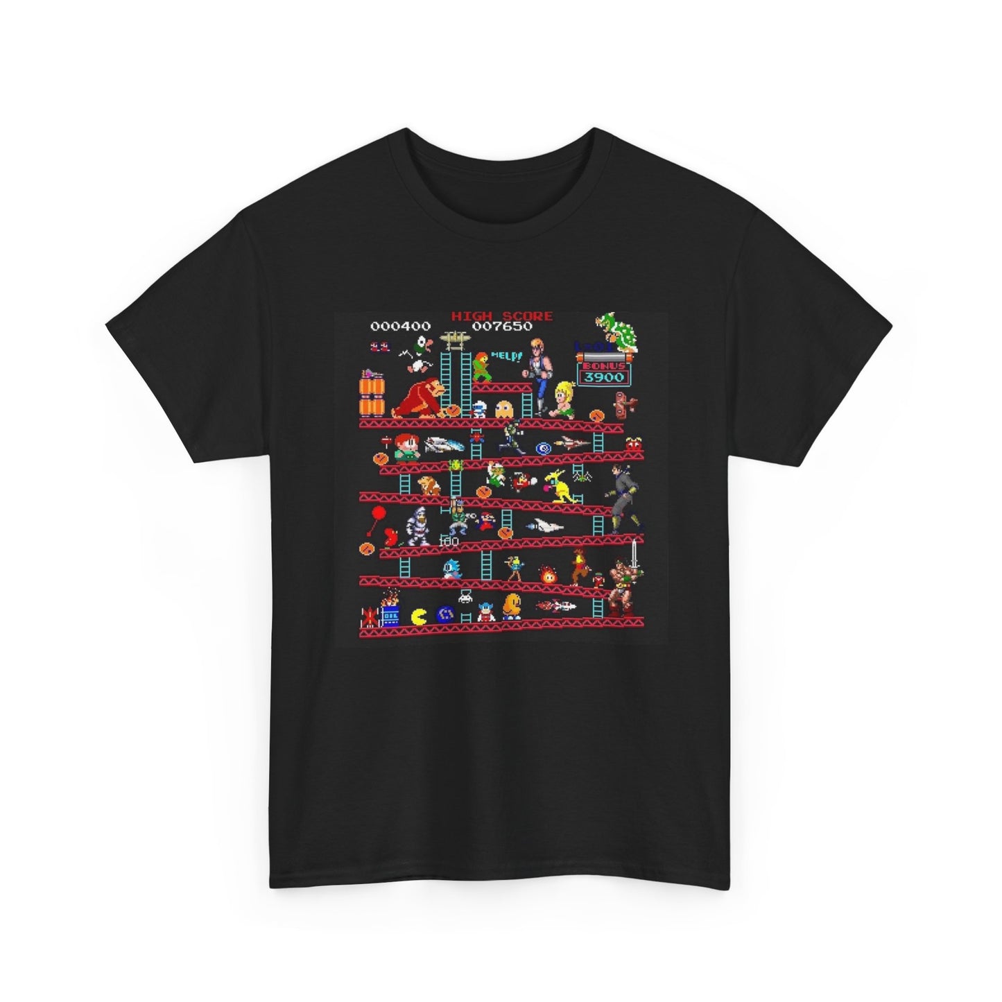 Retro Gaming Collection Tshirt Vintage Gamer Console Vibes Unisex Heavy Cotton