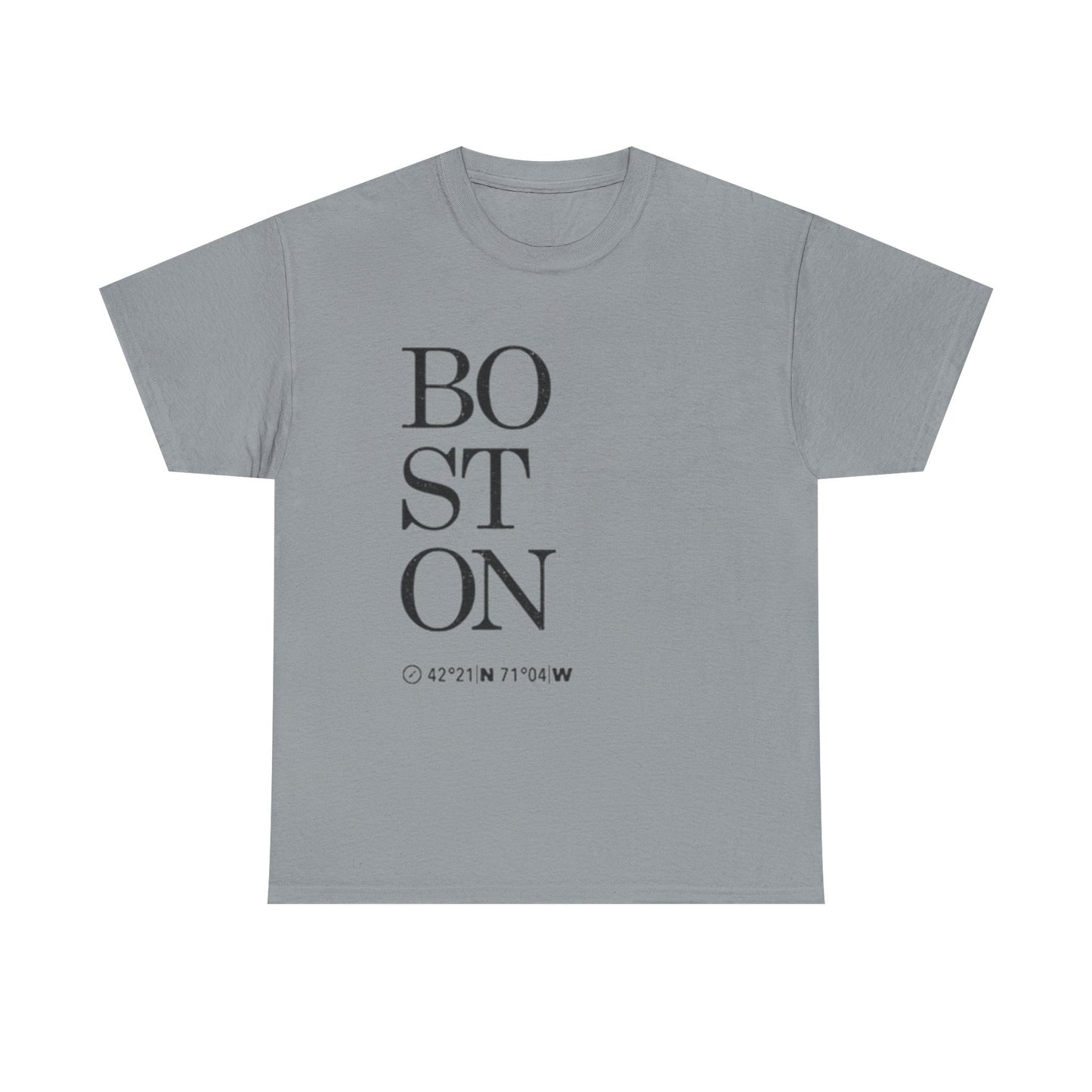 Boston Modern Classic Graphic T Shirt Unisex NEW Heavy Cotton Tee