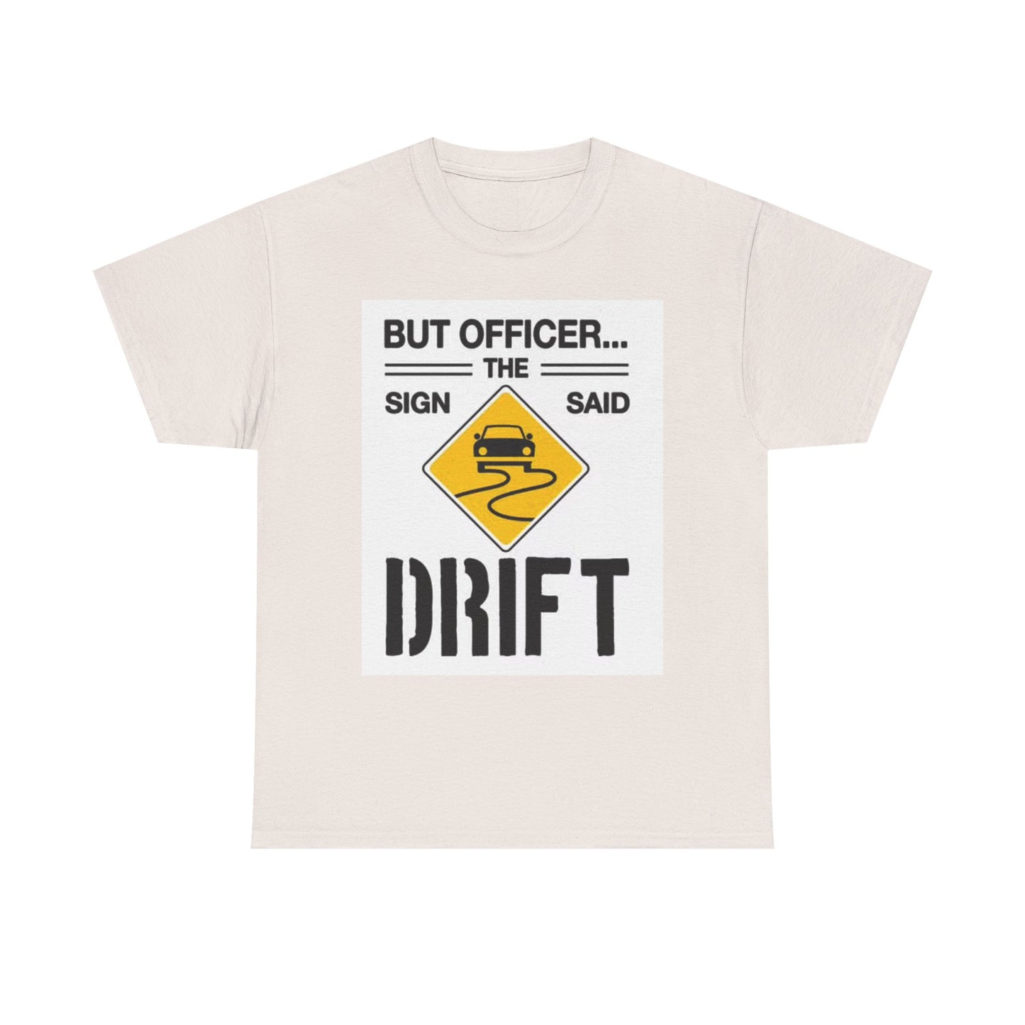 Funny Drifting Graphic T Shirt Car Gear Unisex Heavy Cotton Tee