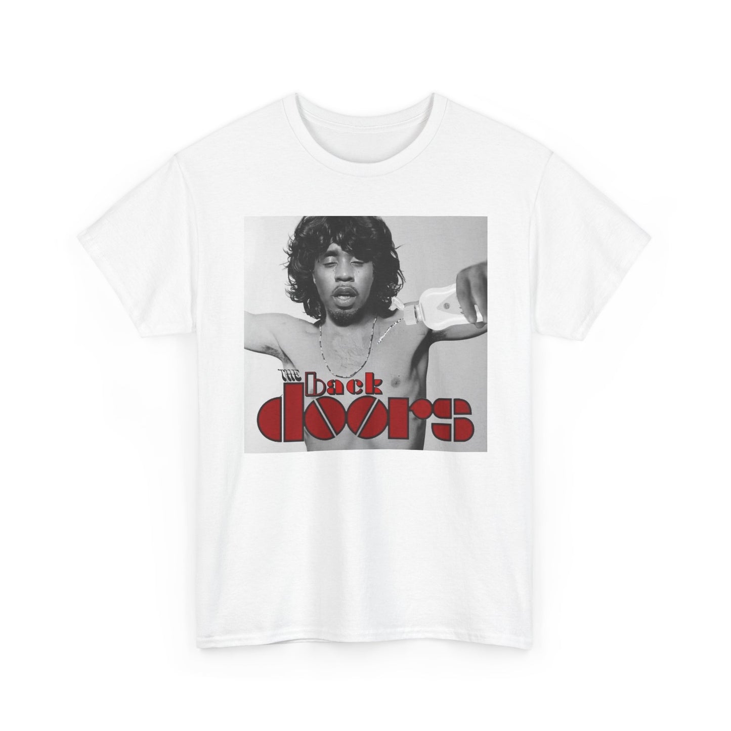 Diddy Funny Backdoors Jokes Graphic T Shirt Men's Heavy Cotton Tee - Quality - Modern True to Size