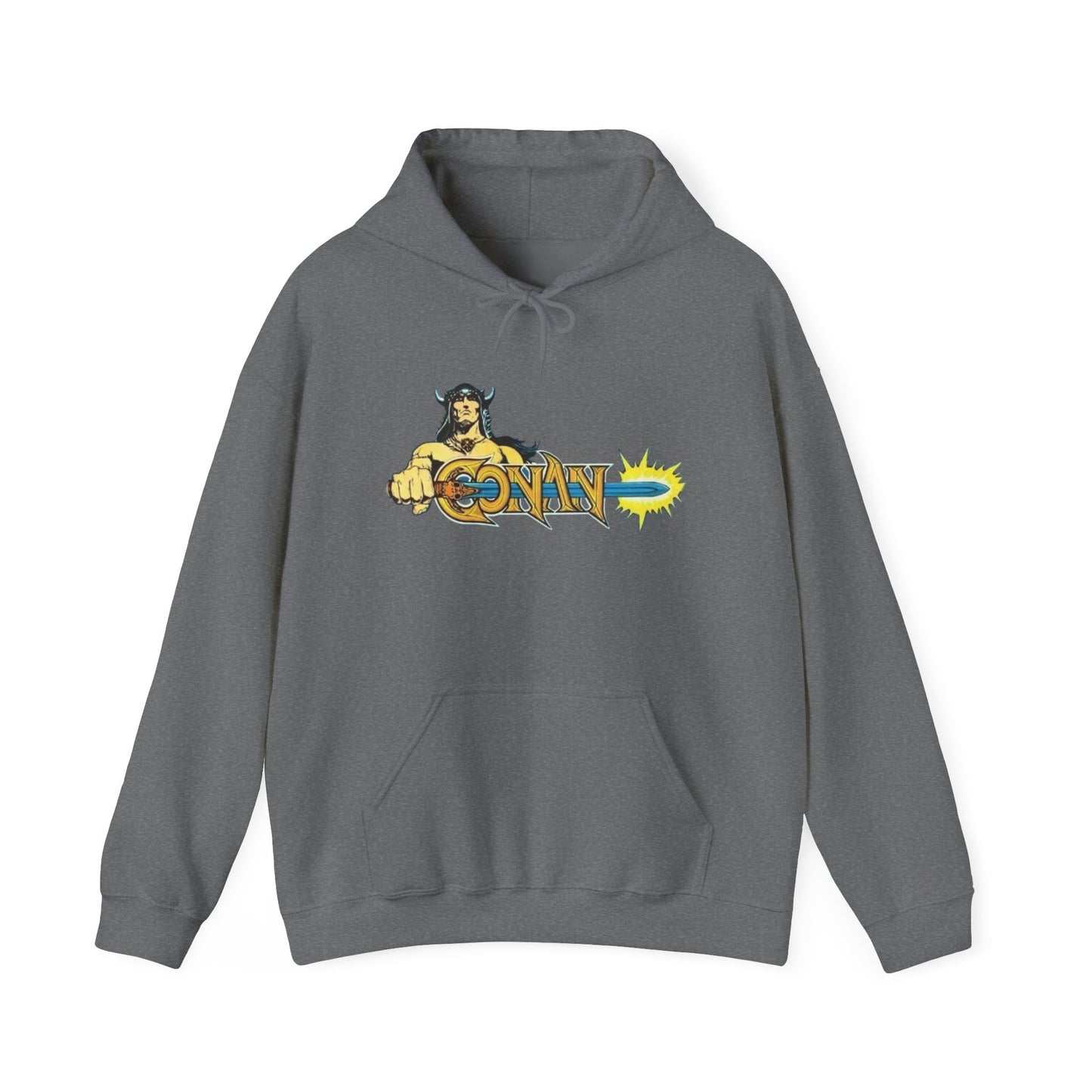 Conan Graphic Hoodie Unisex Heavy Blend™ Hooded Sweatshirt