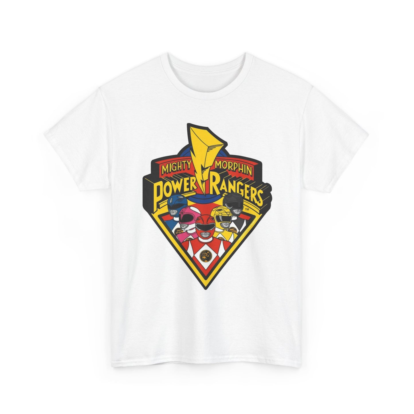 Power Rangers 90s Shirt Apparel BRAND NEW Unisex Heavy Cotton Tee