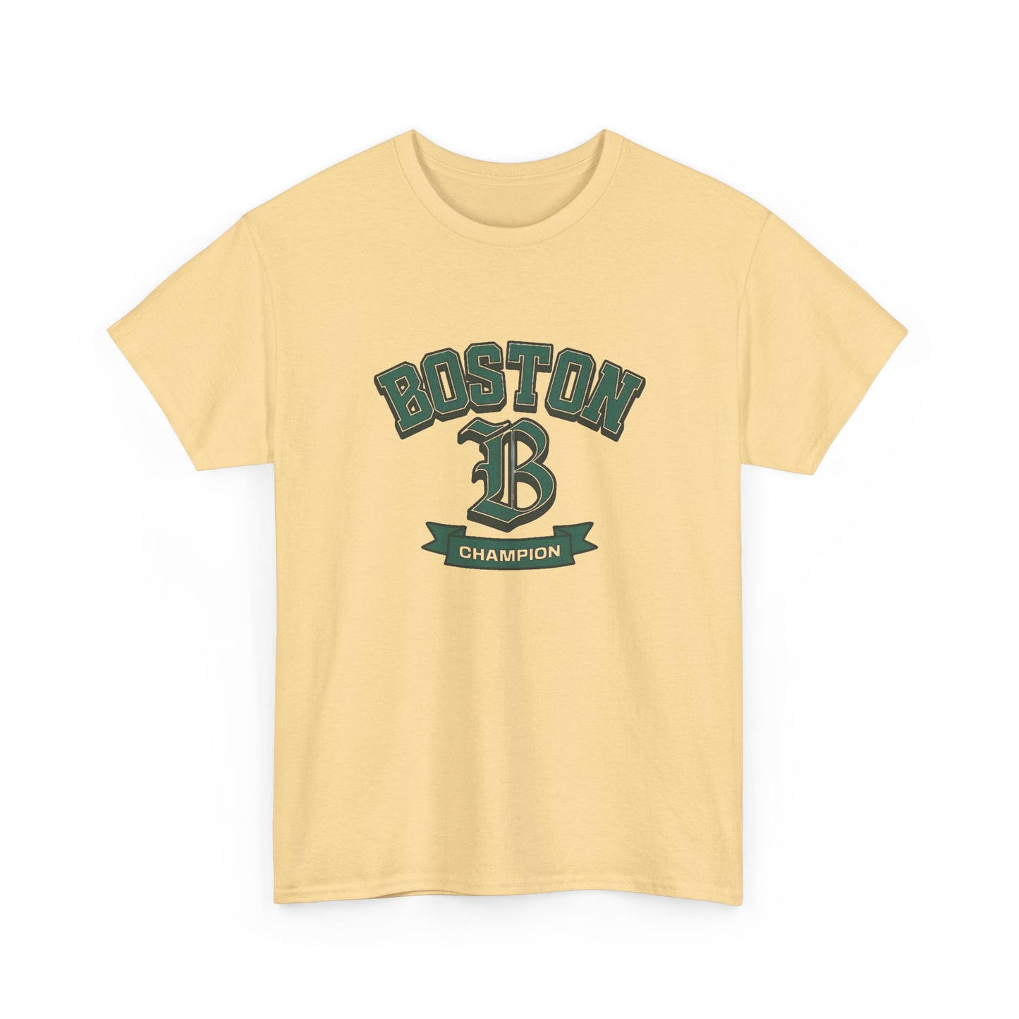 Boston Champions Sports Graphic T Shirt Unisex Heavy Cotton Tee