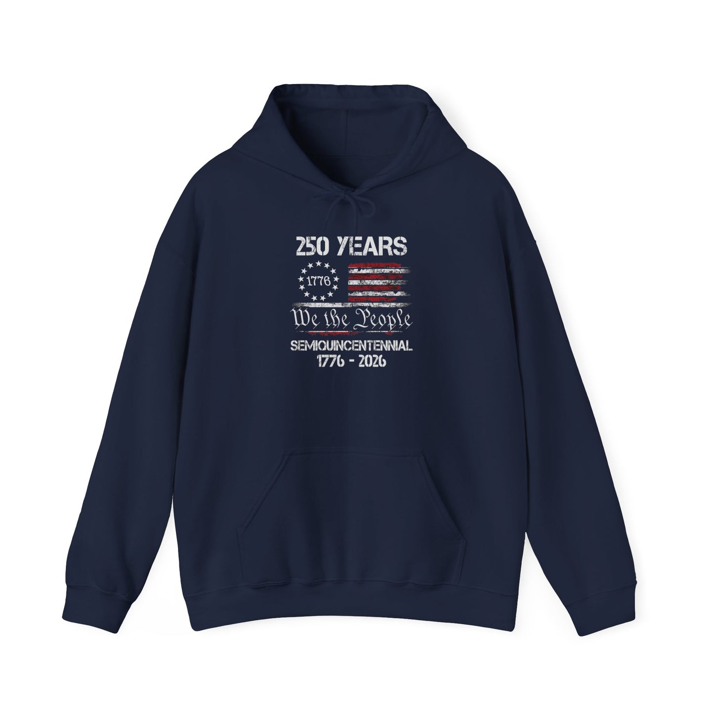 USA 250 Bicentennial Graphic Hoodie Heavy Blend™ NEW Sweatshirt