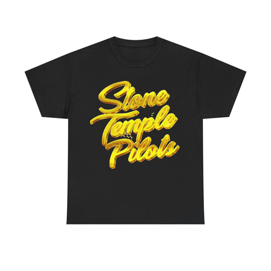 Stone temple pilots T-shirt vintage neon rock band Unisex Heavy Cotton Tee