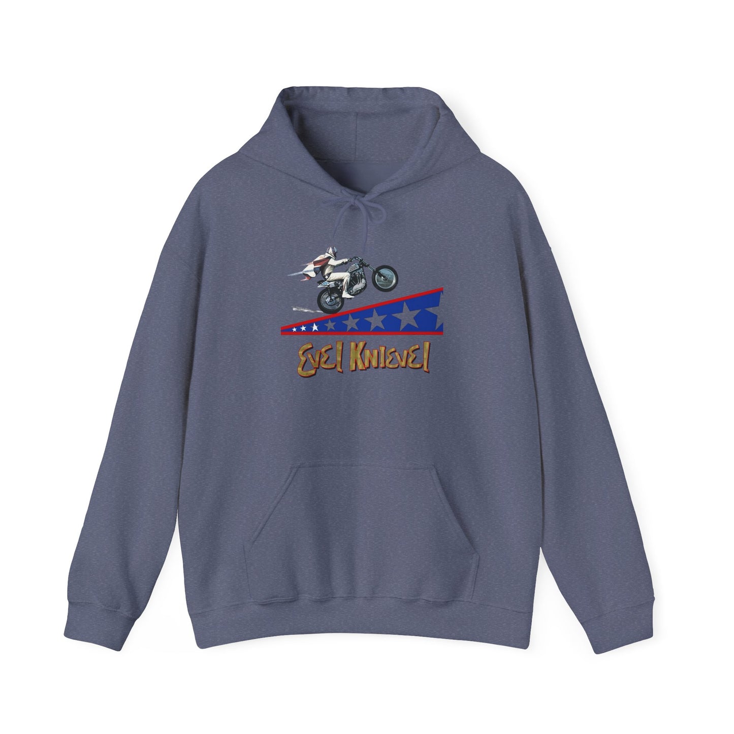 Evel Knievel Motorcycles Graphic Hoodie Unisex Heavy Blend™ Hooded Sweatshirt