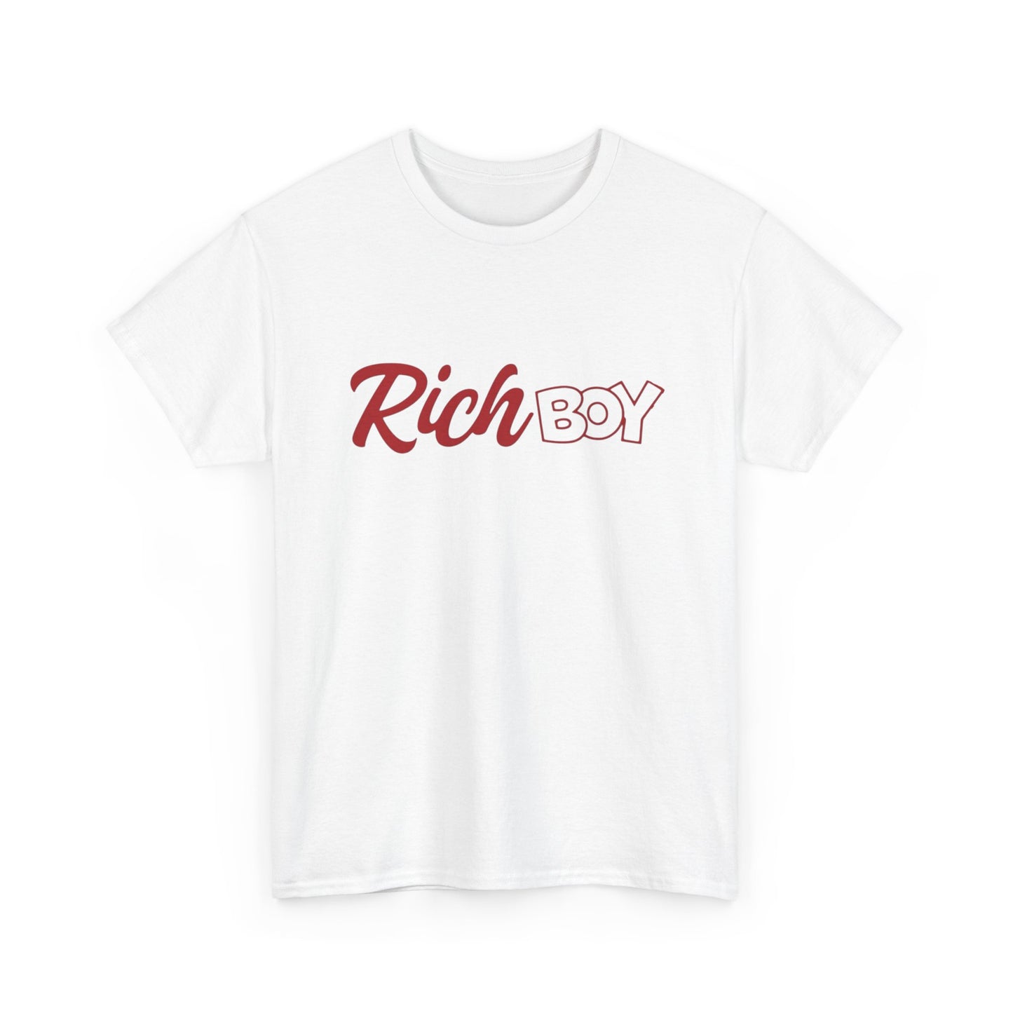Rich Boy Graphic T Shirt NEW ADULT Unisex Heavy Cotton Tee
