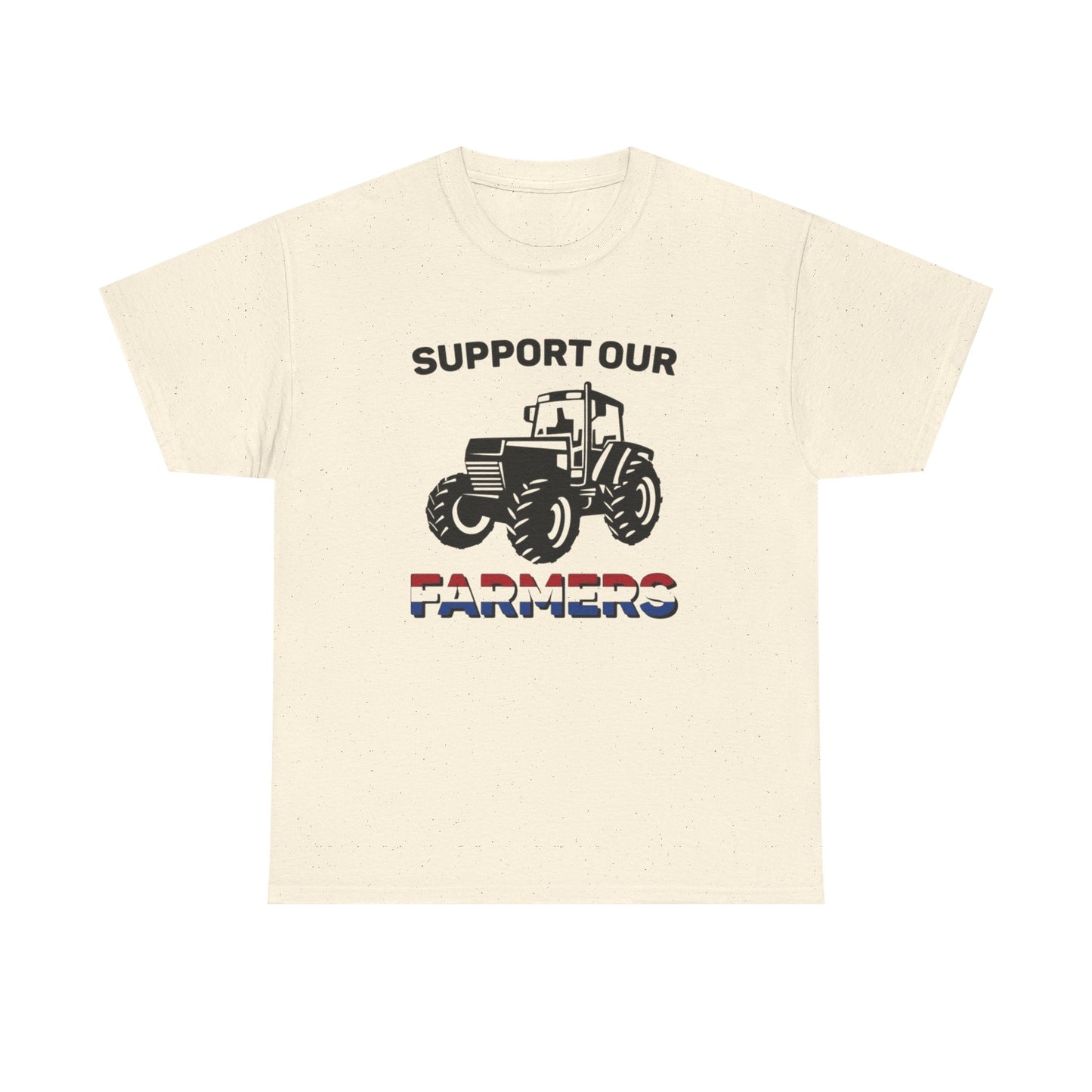 Support Our Farmers USA Graphic T Shirt Unisex Heavy Cotton Tee NEW