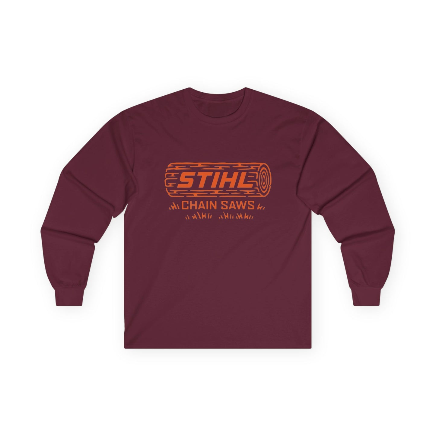 Stihl Chainsaws Shirt NEW MENS Unisex Ultra Cotton Long Sleeve Tee