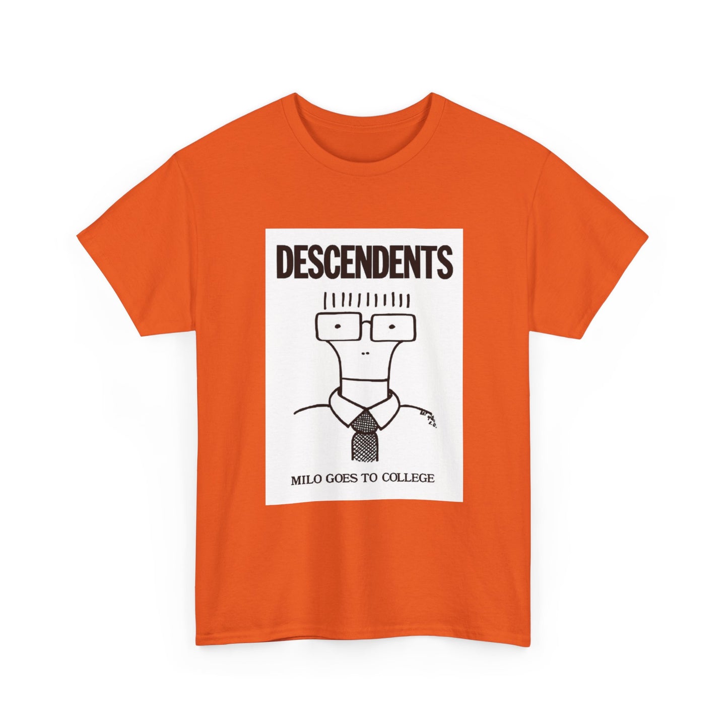 The descendants T-shirt vintage Milo punk rock graphic Unisex Heavy Cotton Tee