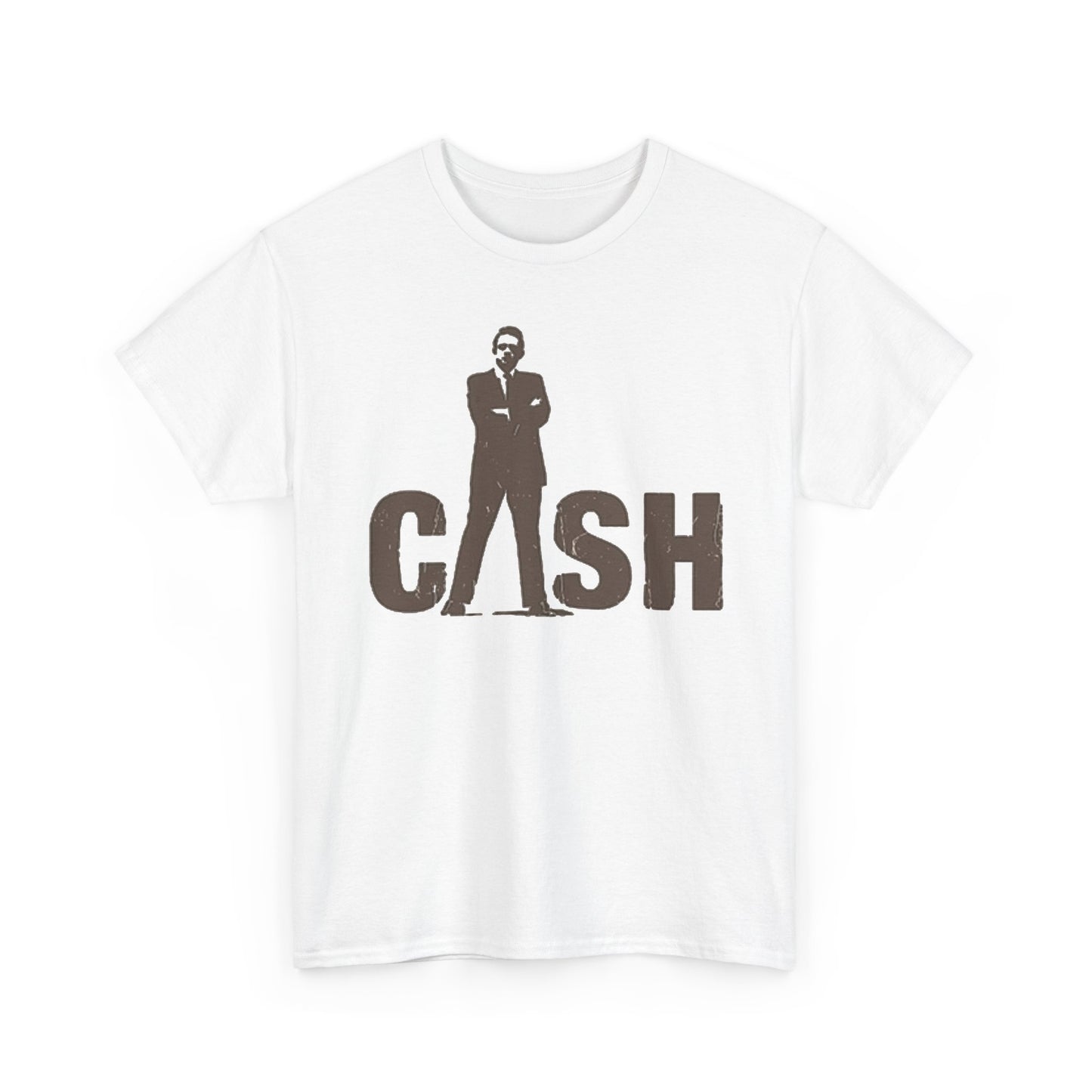 Johnny Cash Graphic T Shirt Vintage Poster Country Unisex Heavy Cotton Tee
