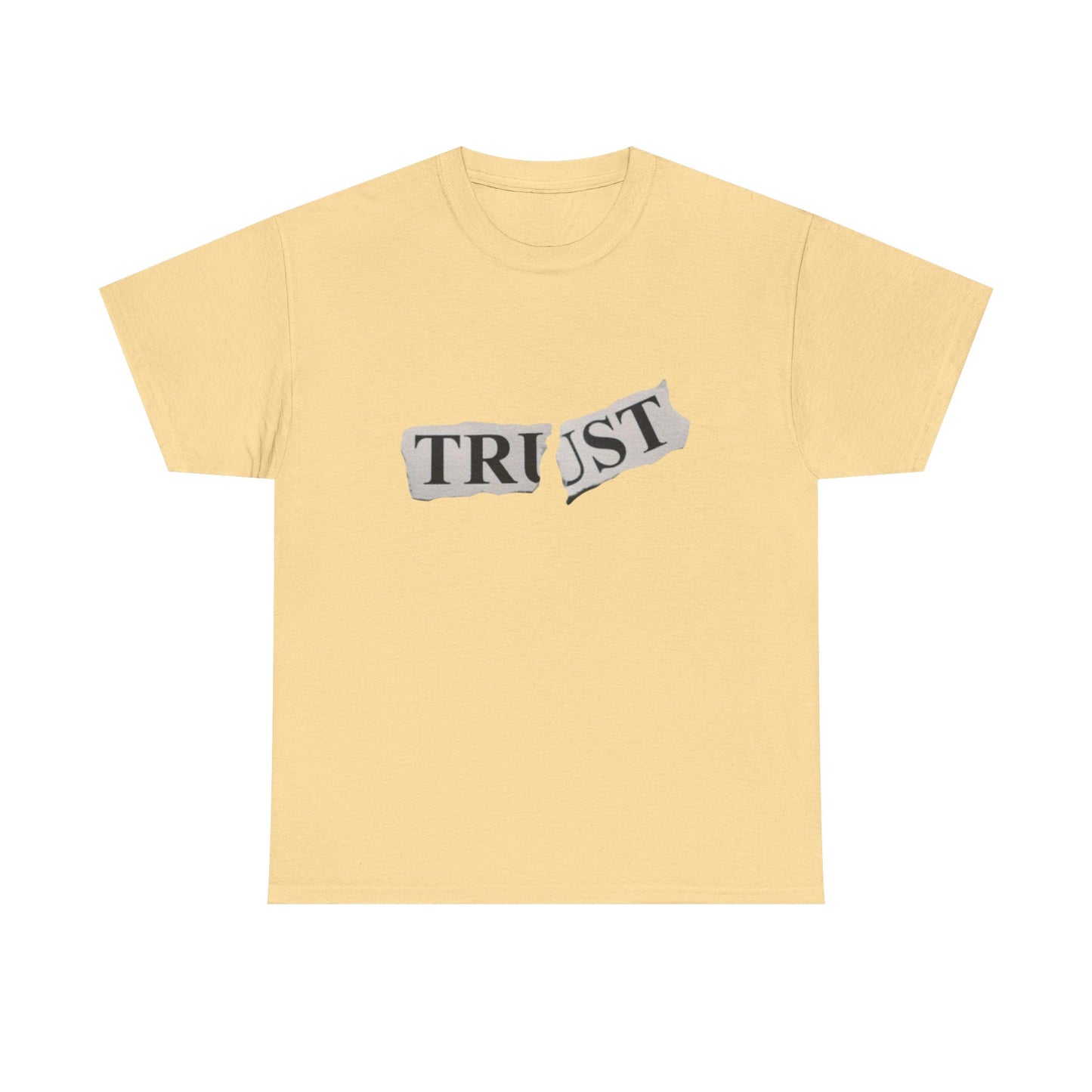 Broken Trust Graphic T Shirt NEW GIFT Unisex Heavy Cotton Tee