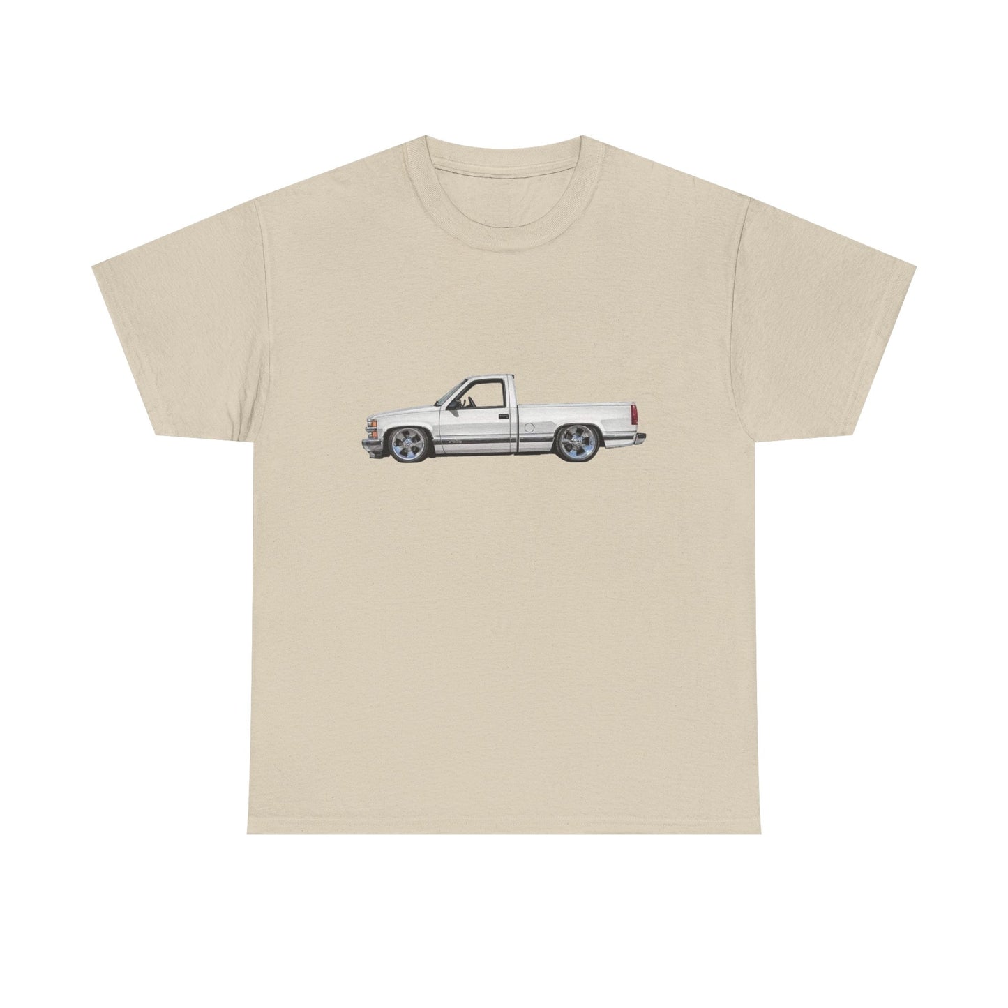 90's OBS Chevy Truck Graphic T Shirt Unisex Heavy Cotton Tee NEW