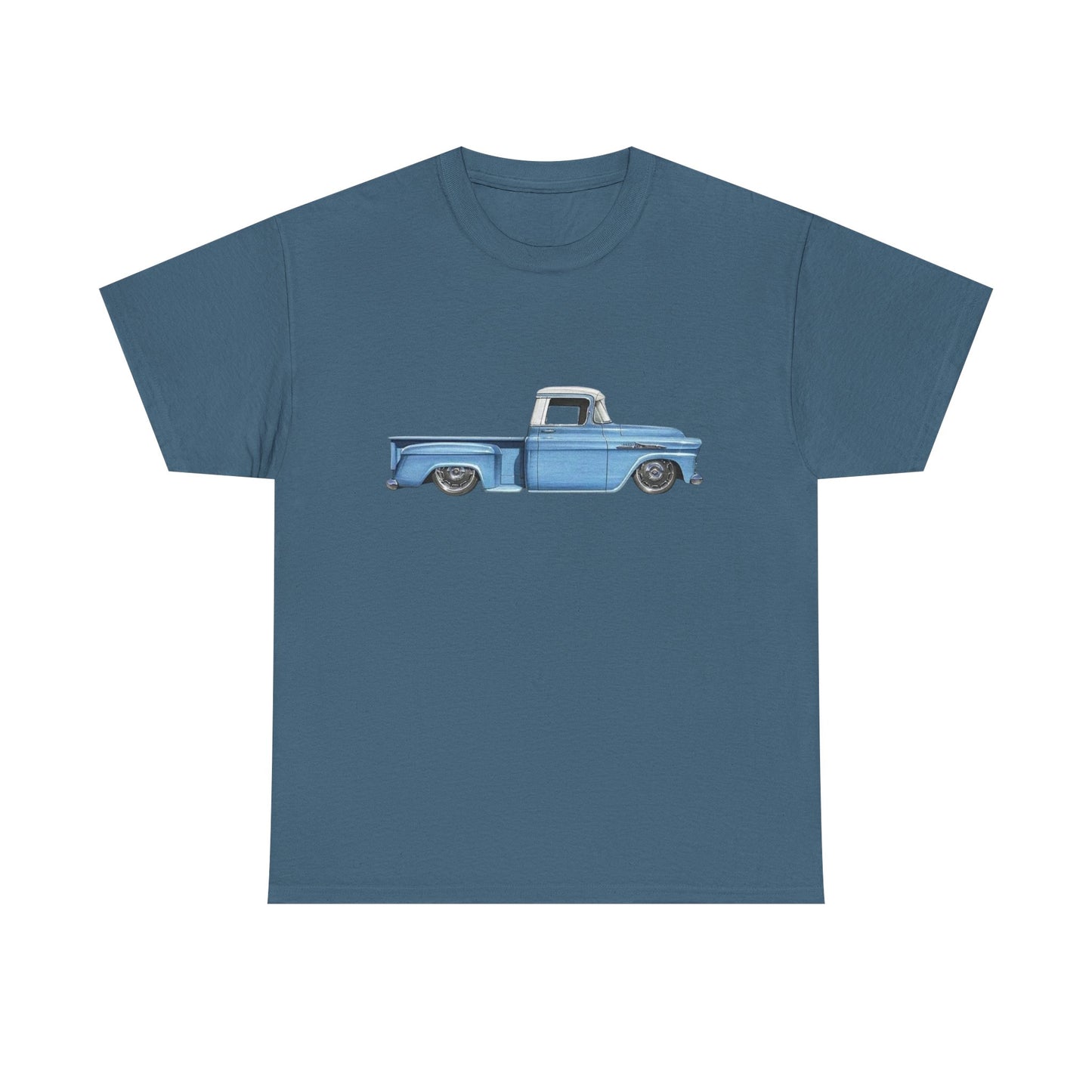 Vintage Chevrolet Pickup 60's Graphic T Shirt Unisex Heavy Cotton Tee NEW