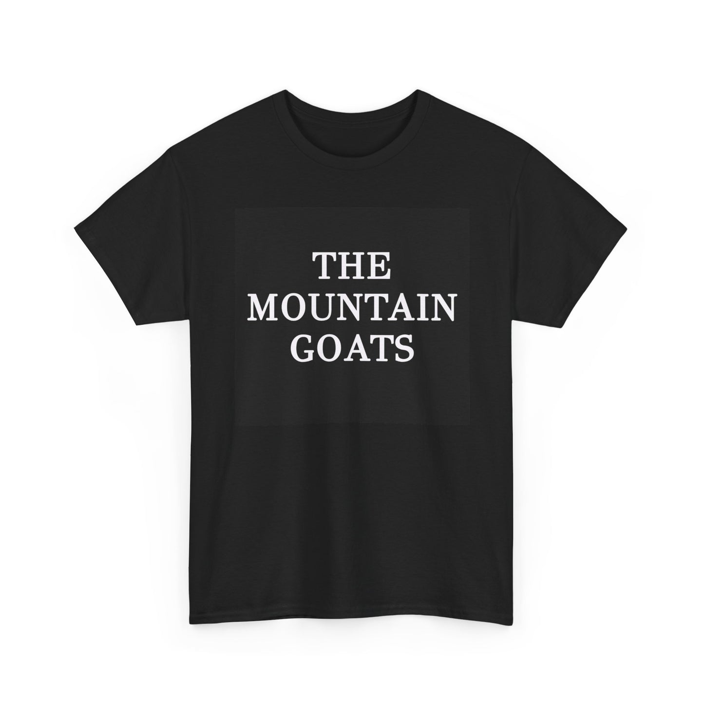 The Mountain Goats Tshirt Retro Rock Poster Graphic Unisex Heavy Cotton Tee