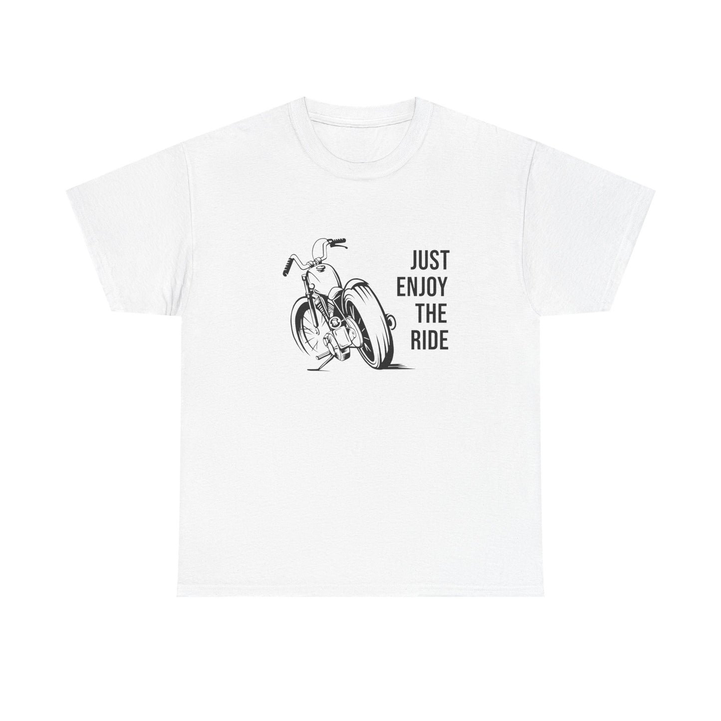 Just Enjoy The Ride Motorcycles Graphic T Shirt ADULT NEW