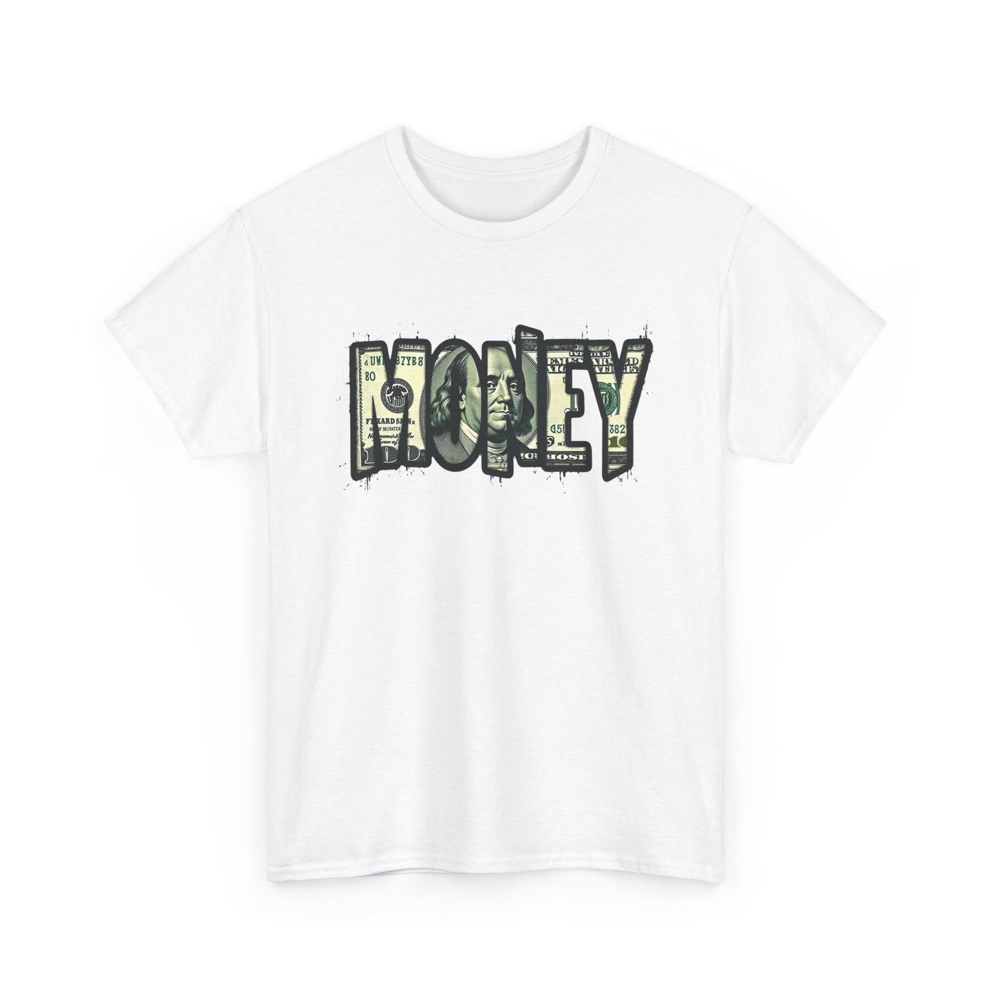 Money T Shirt Graphic Unisex Heavy Cotton Tee NEW GIFT