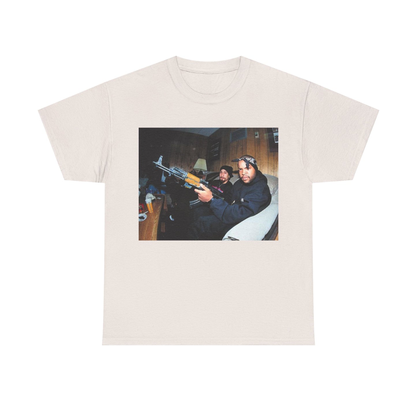 Ice cube T-shirt vintage 90s NWA California retro meme Unisex Heavy Cotton Tee