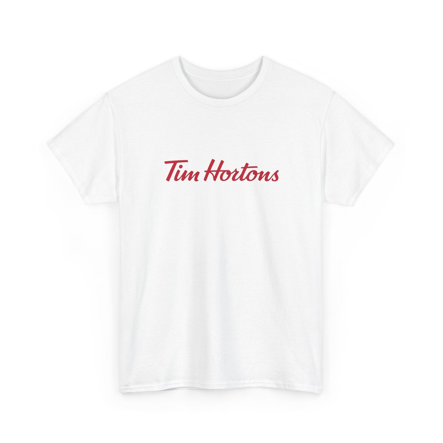 Tim Hortons Retro Graphic T Shirt ADULT NEW Heavy Cotton Tee