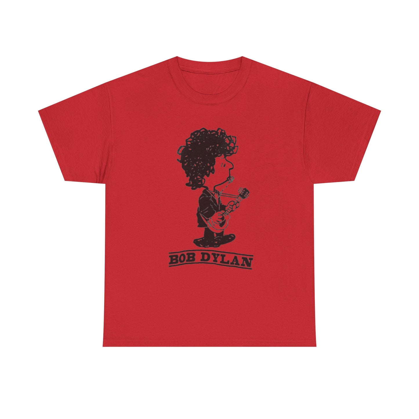 Bob Dylan Graphic T Shirt Vintage Rock Blue Grass Retro Unisex Heavy Cotton Tee