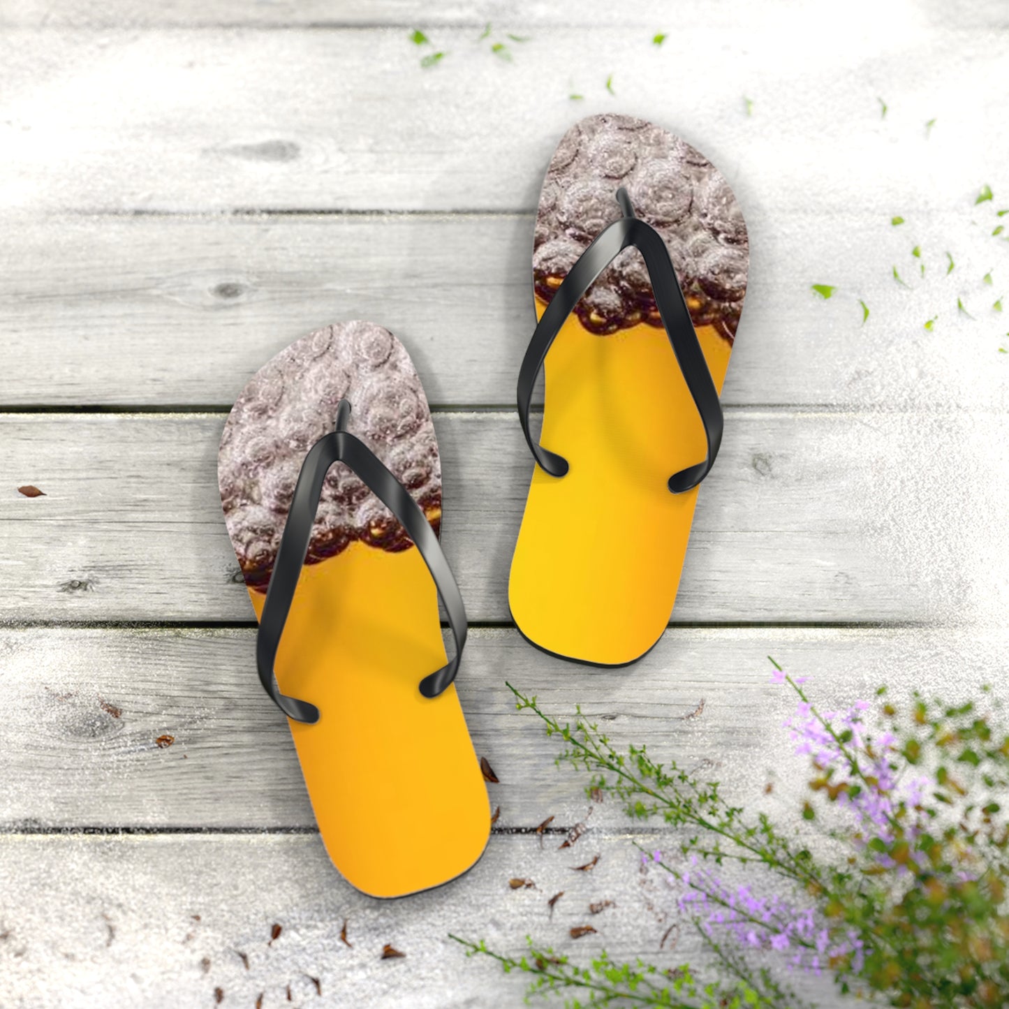 Beer Summer Sandals, Beach Shoes, Vacation Flip Flops, Pool Slides, Comfortable