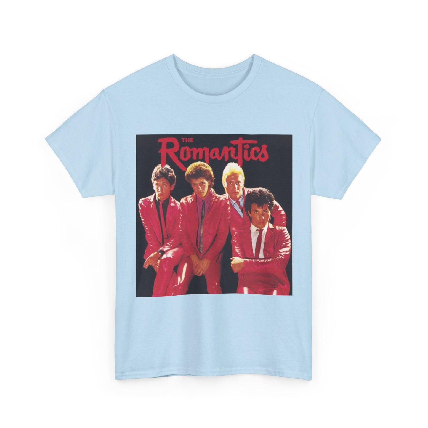 The Romantics Tshirt Vintage Band Poster Retro Unisex Heavy Cotton Tee