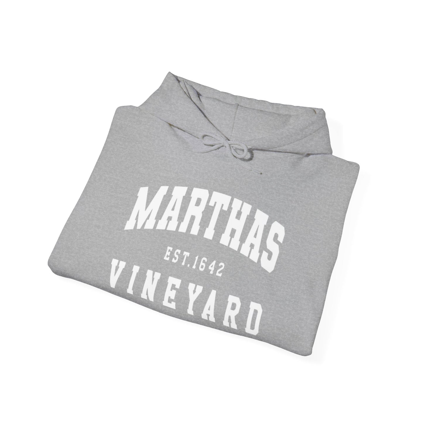 Martha's Vineyard Logo Graphic Hoodie Hooded Sweatshirt NEW ADULT