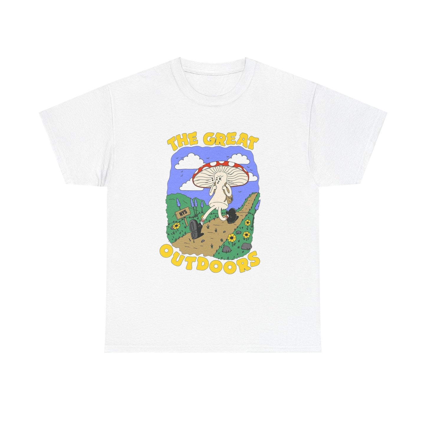 The Great Outdoors Graphic T Shirt NEW Adult Unisex Heavy Cotton Tee