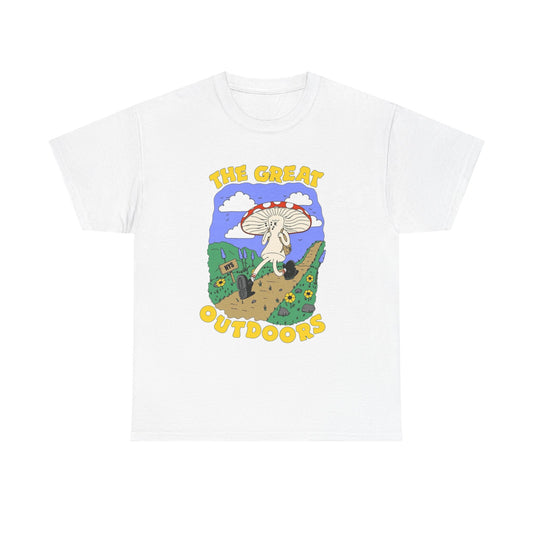 The Great Outdoors Graphic T Shirt NEW Adult Unisex Heavy Cotton Tee