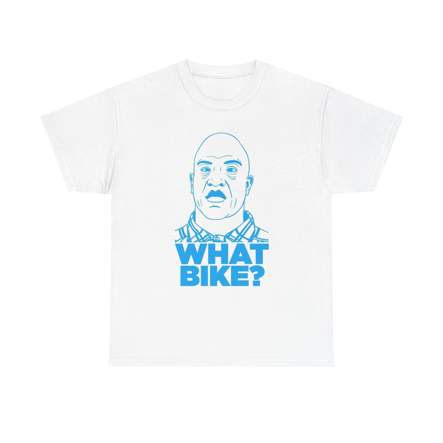What Bike Funny Friday Retro Graphic T Shirt Men's Heavy Cotton Tee