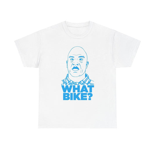 What Bike Funny Friday Retro Graphic T Shirt Men's Heavy Cotton Tee
