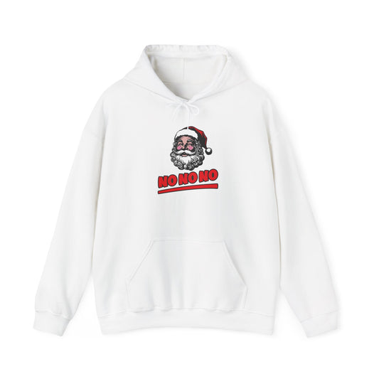 Santa Funny Christmas Graphic Hoodie Unisex Heavy Blend™ Hooded Sweatshirt