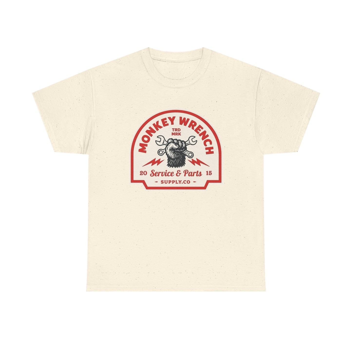 Monkey Wrench Graphic T Shirt Unisex Heavy Cotton Tee