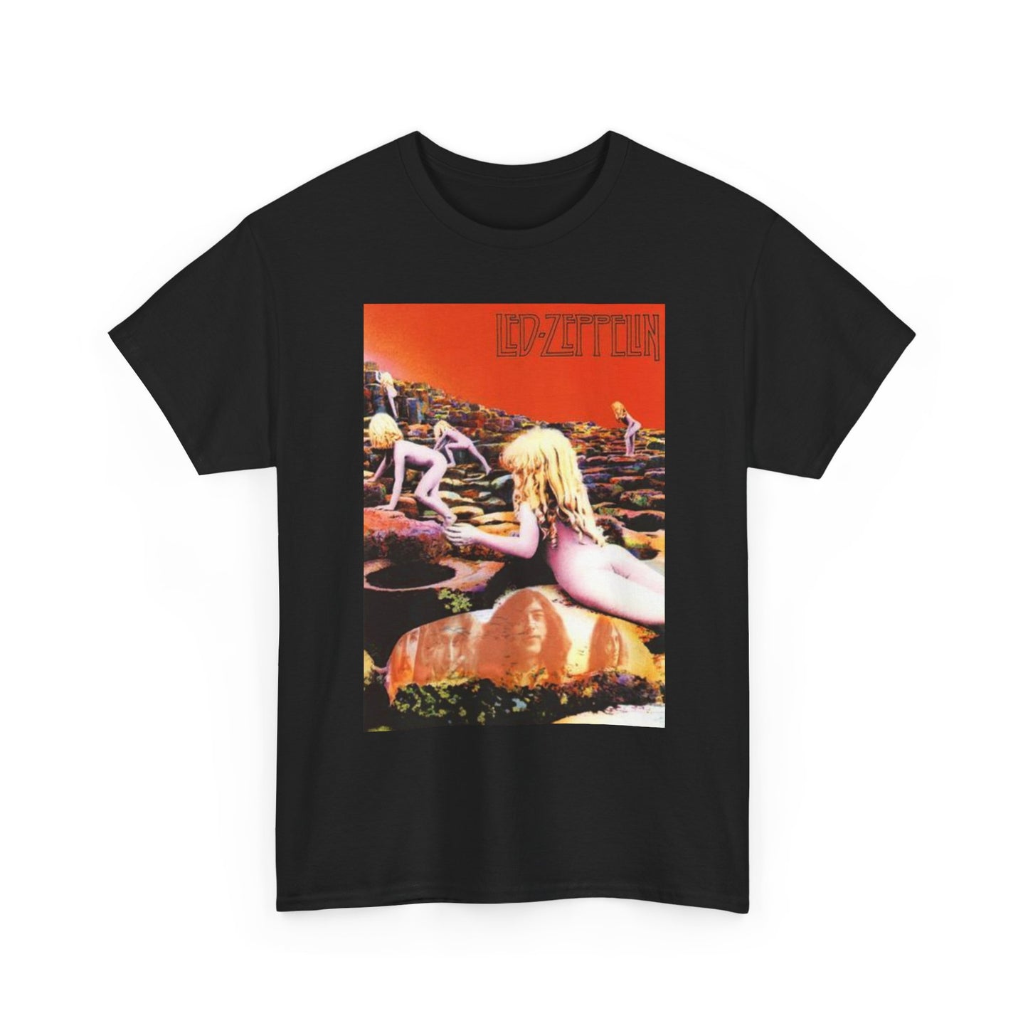Led Zeppelin Vintage Graphic T Shirt Unisex Heavy Cotton Tee