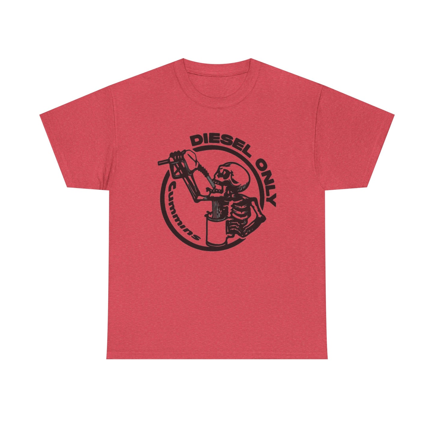 Diesel Only Cummins Graphic T Shirt Unisex Heavy Cotton Tee NEW