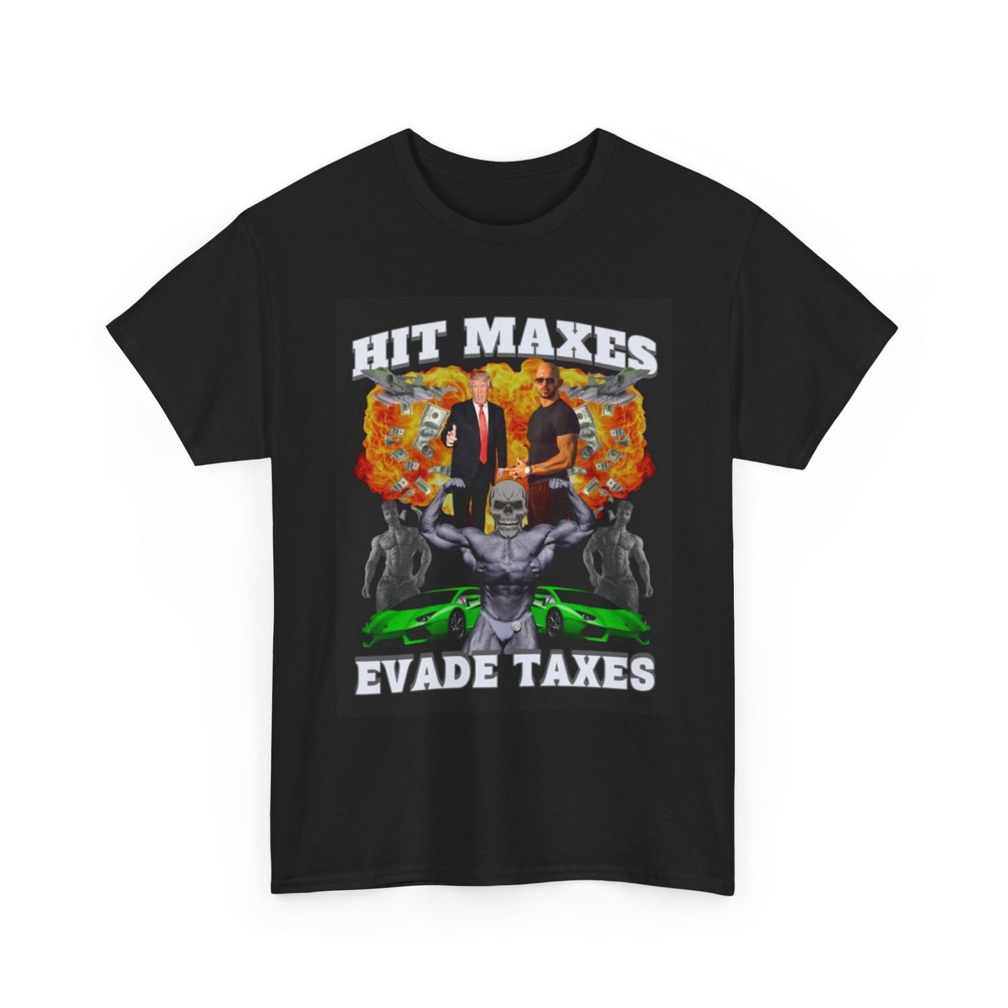 Trump Andrew Tate Funny Graphic T Shirt Vintage Heavy Cotton Tee