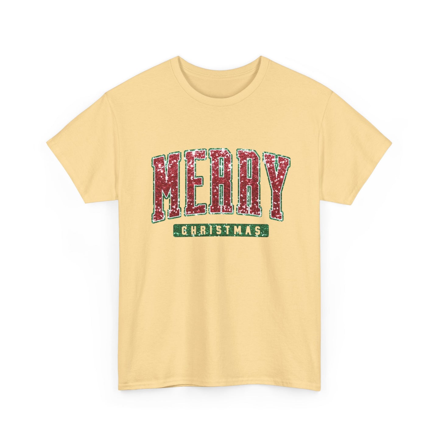 Merry Christmas Festive Holidays Graphic T Shirt NEW Unisex Heavy Cotton Tee
