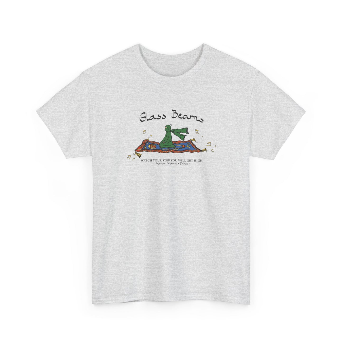 Glass Beams Vintage Graphic T-Shirt Unisex Heavy Cotton Tee