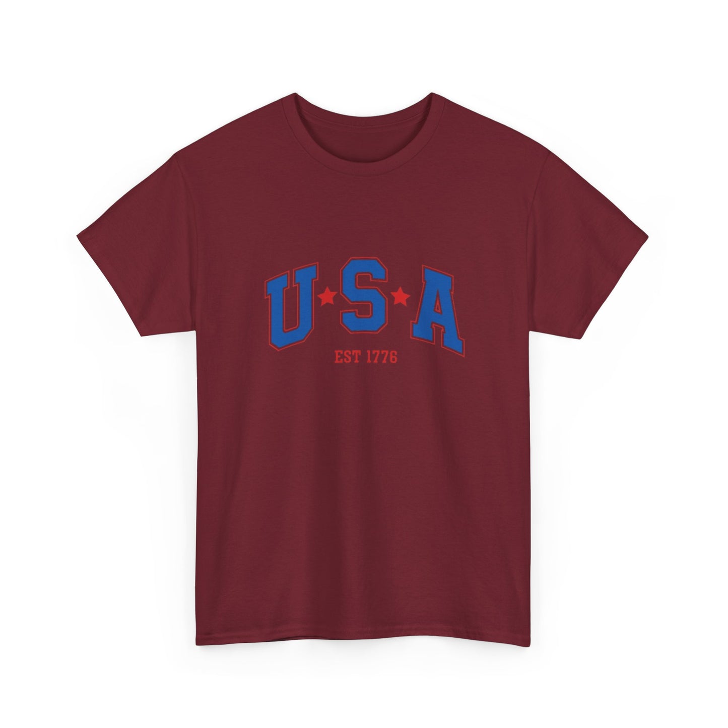 USA 1776 America Graphic T Shirt Adult New Tee