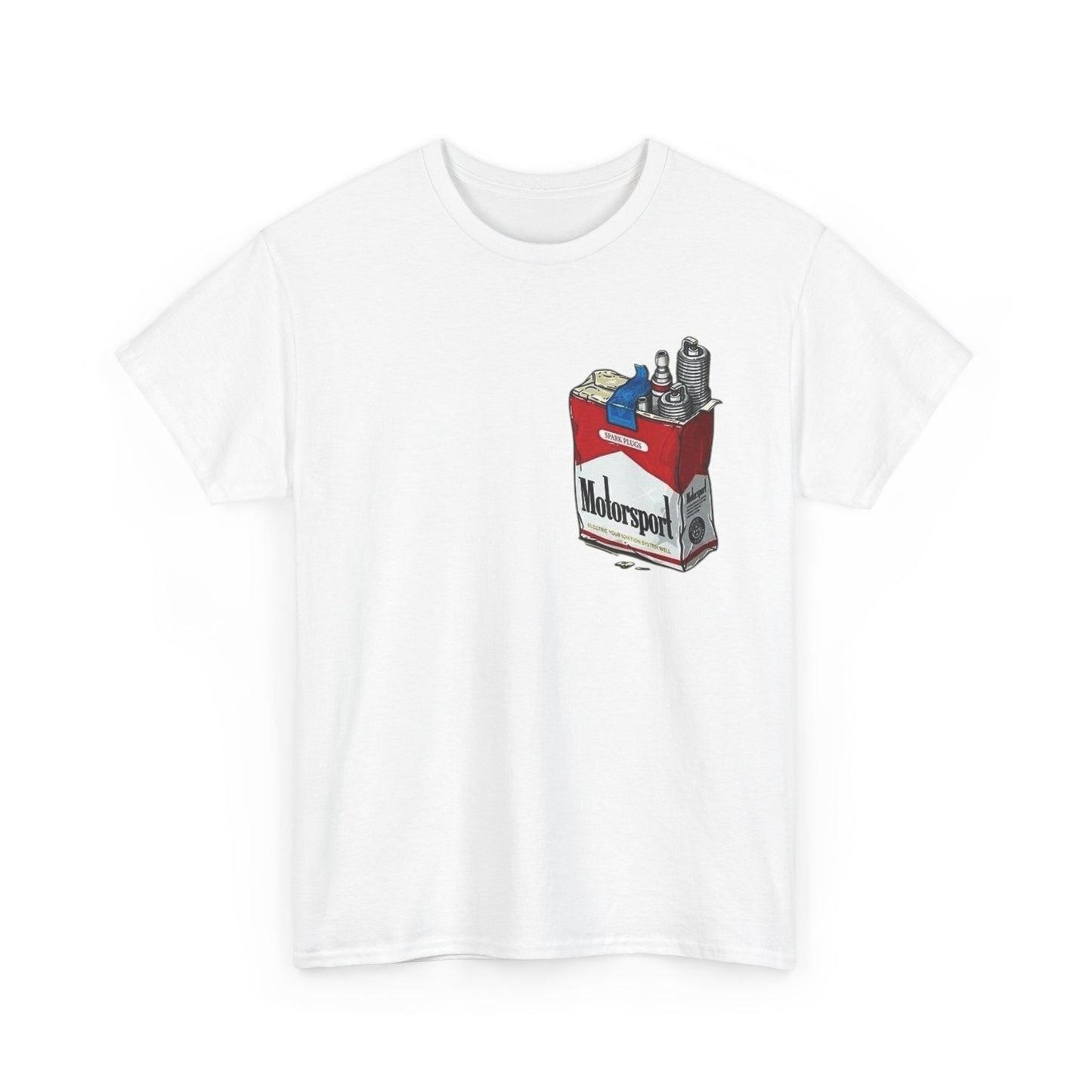 Motorsport Cigarettes Vintage T Shirt Unisex Heavy Cotton Tee