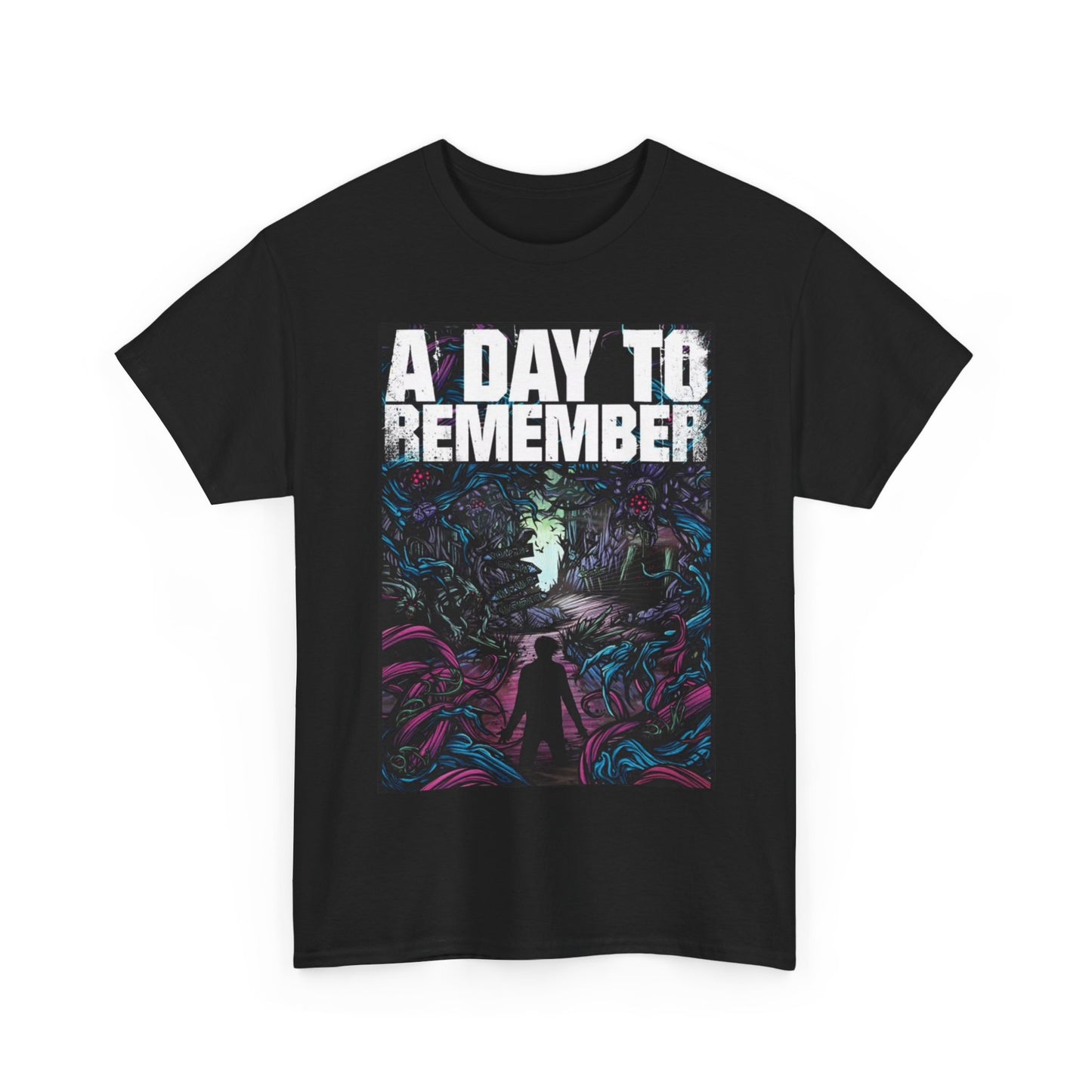A Day To Remember Tshirt Rock punk band retro cd cover Unisex Heavy Cotton Tee