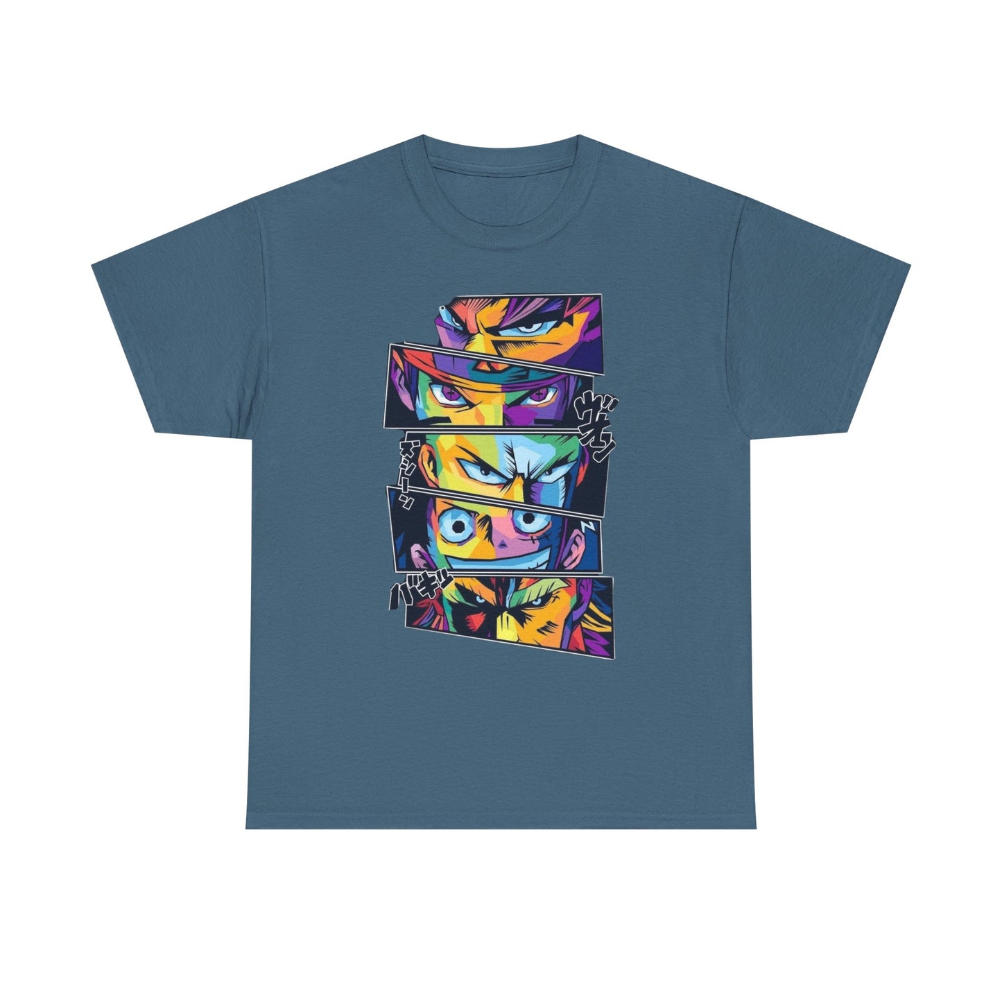 Anime Retro Graphic T Shirt Unisex Heavy Cotton Tee