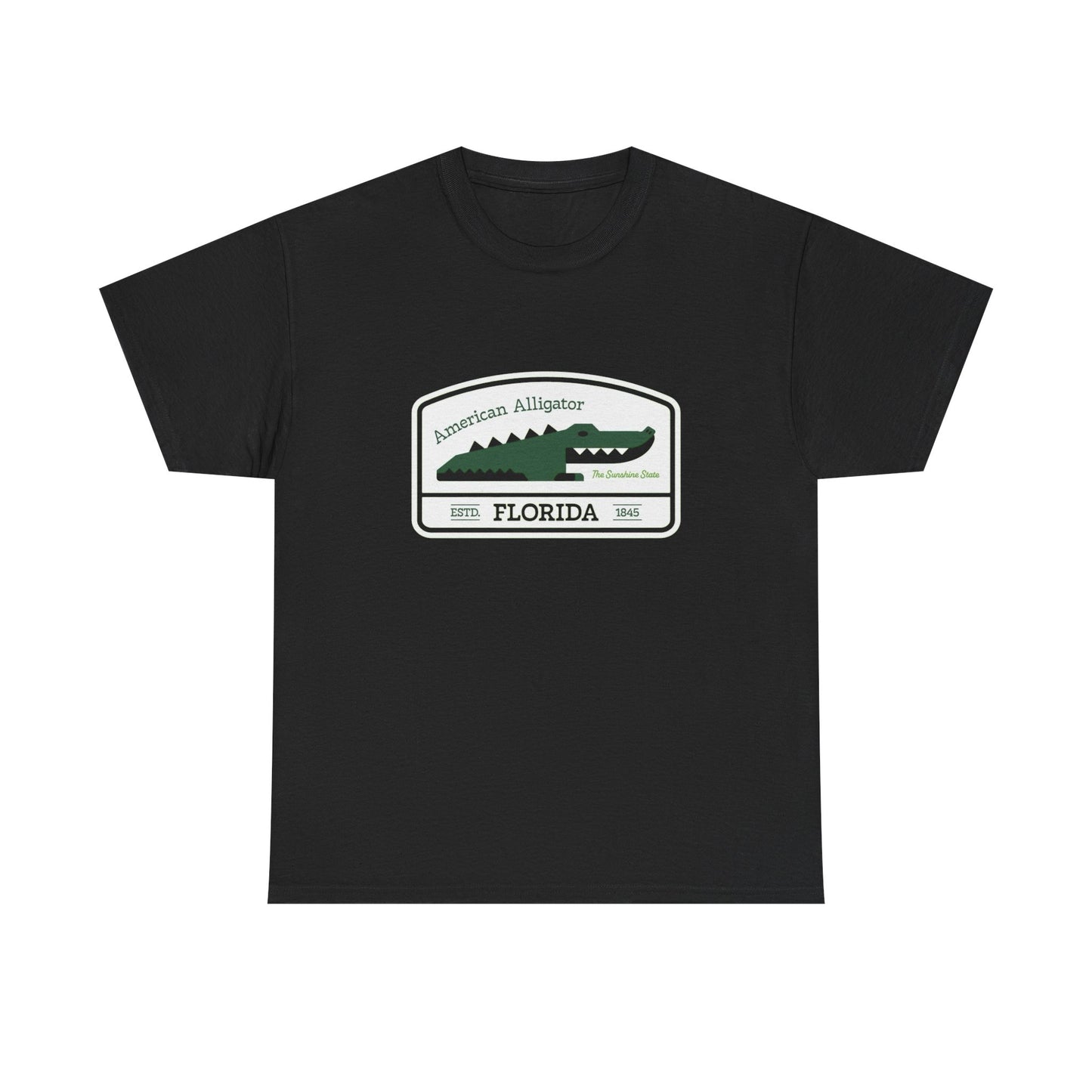 American Alligator Graphic T Shirt Heavy Cotton Tee