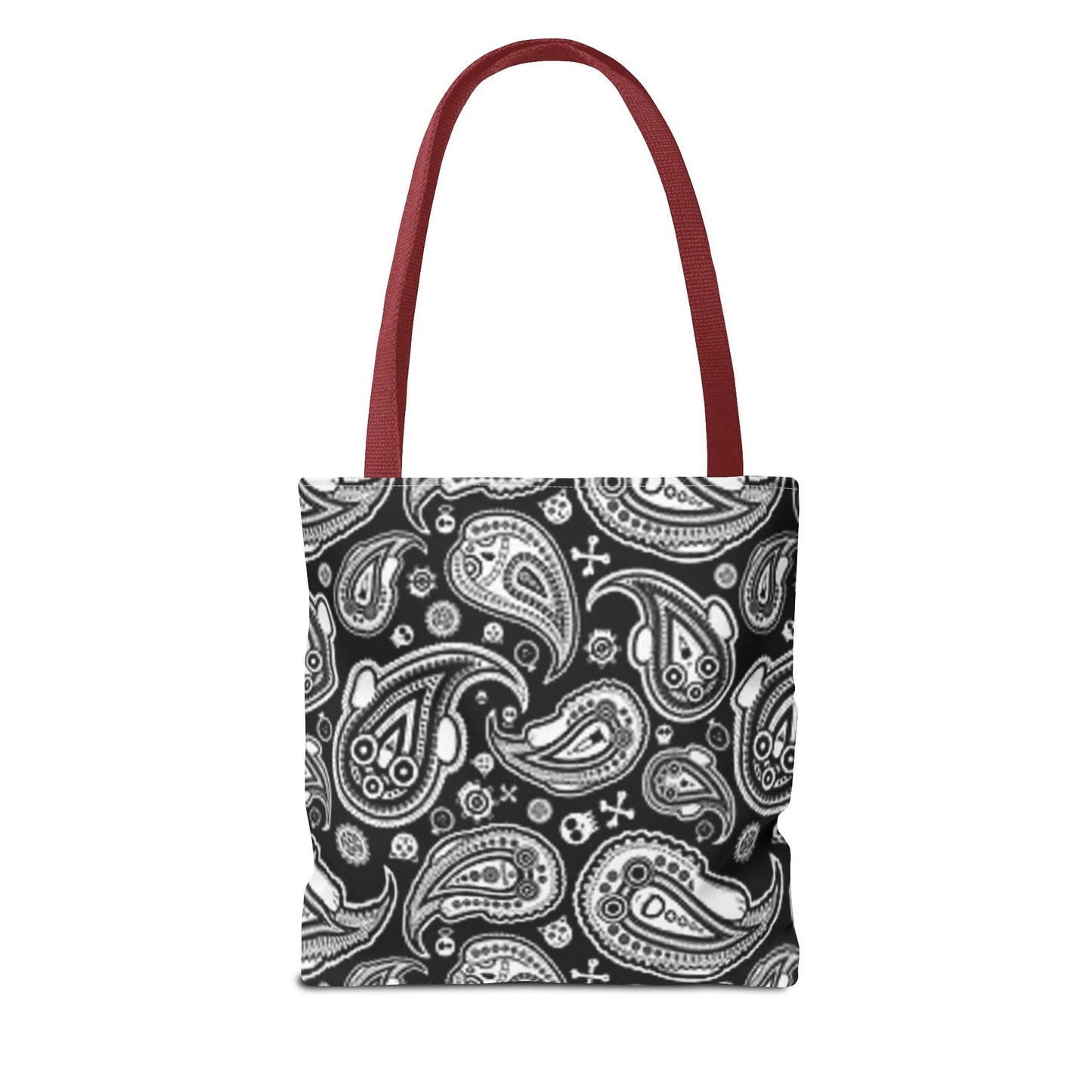Black Paisley Multi Color BRAND NEW MODERN Tote Bag (AOP)