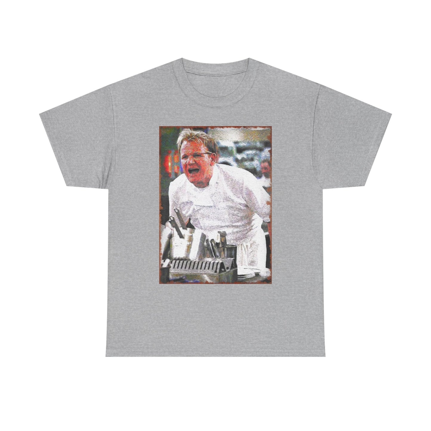 Gordon Ramsey Graphic T Shirt Chef Unisex Heavy Cotton Tee