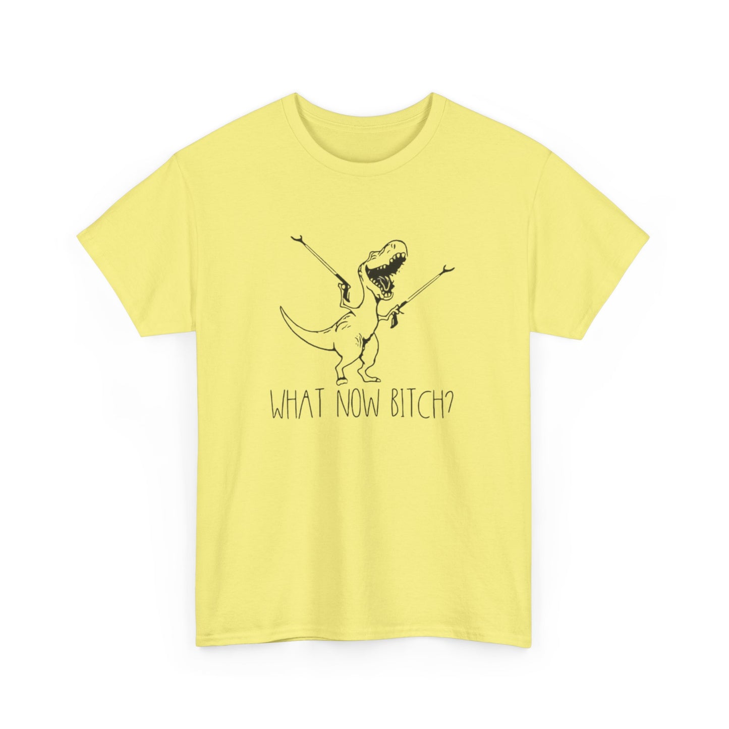 Hilarious Dinosaur Jokes WHAT NOW?? T Shirt S-5XL NEW Unisex Cotton Tee