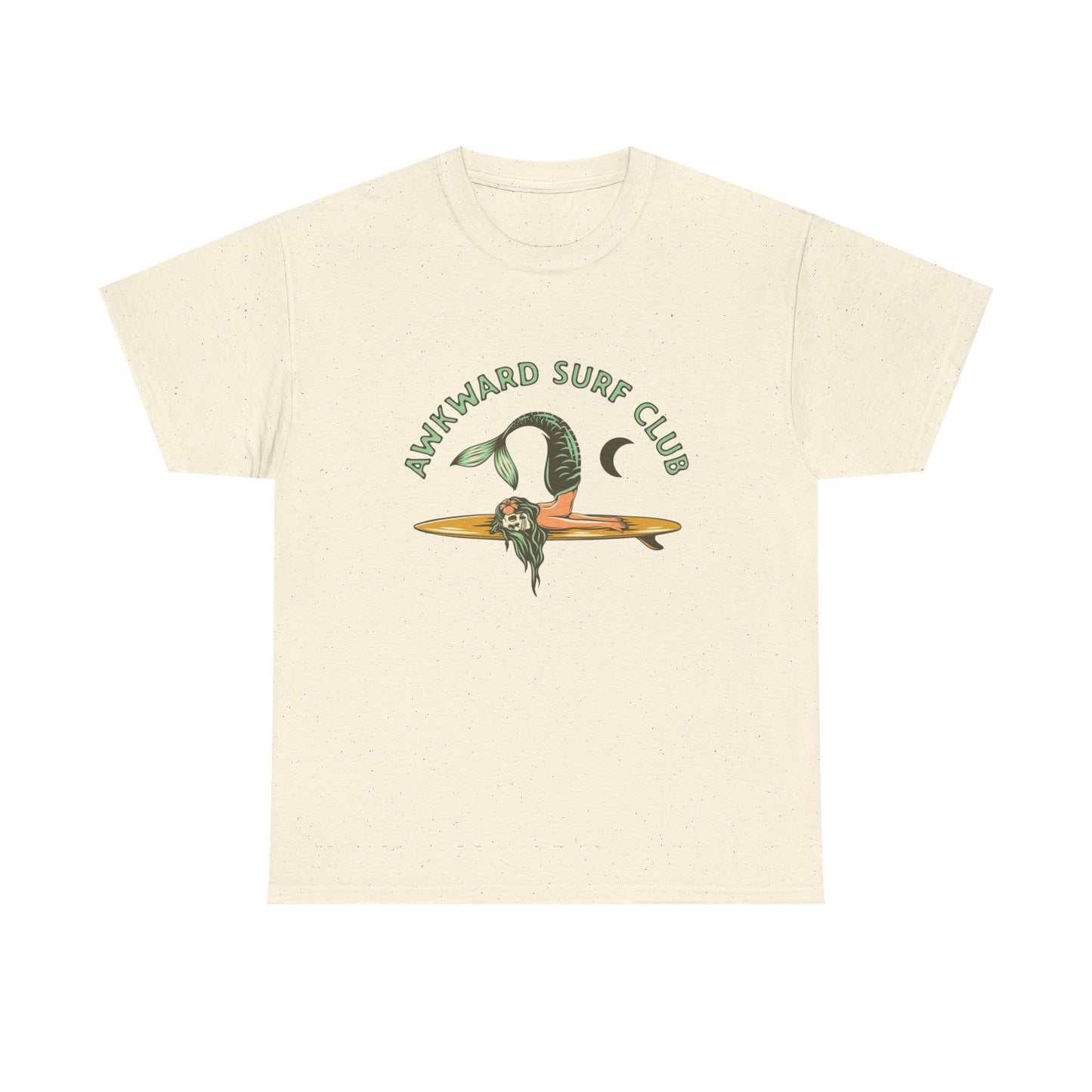 Awkward Surf Club Graphic T Shirt NEW Adult Regular Heavy Cotton Tee