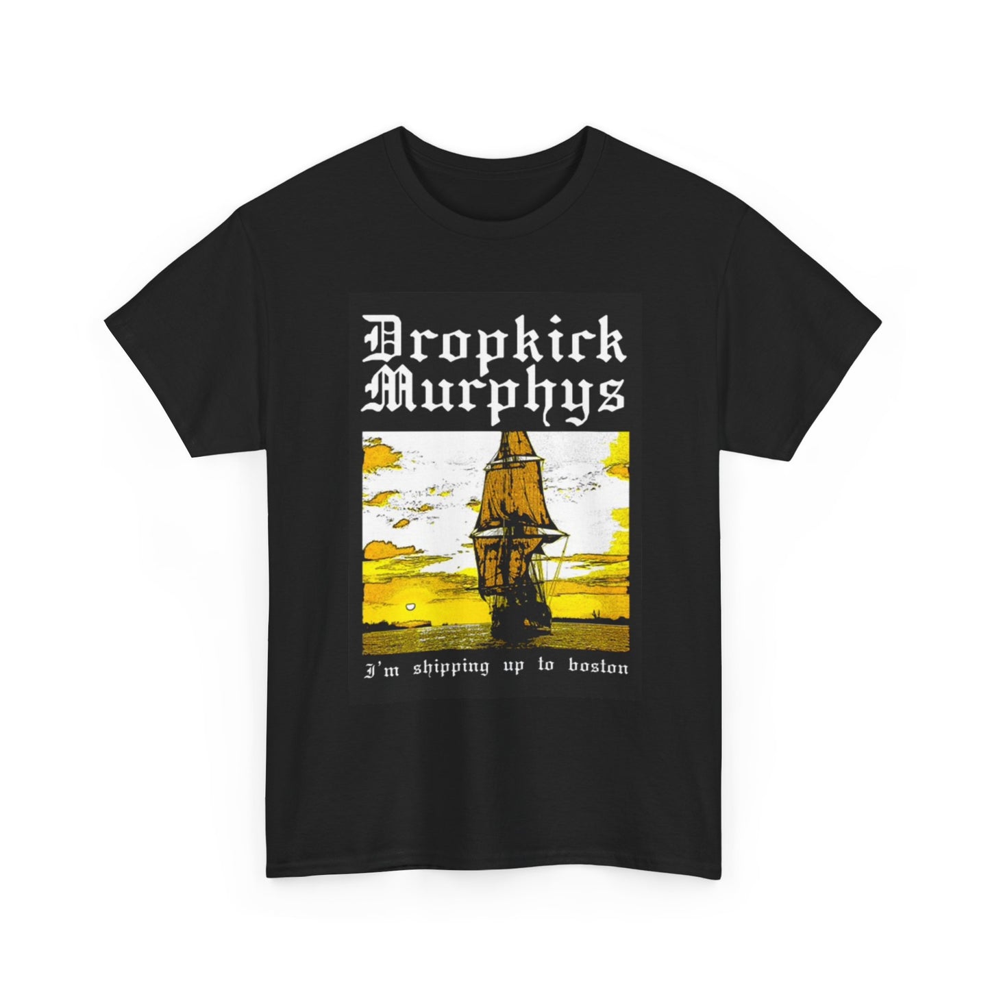 Dropkick Murphys T Shirt BRAND NEW Apparel Unisex Heavy Cotton Tee